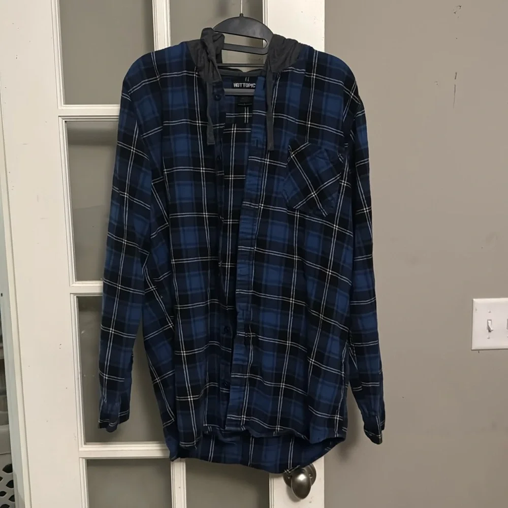 Hot Topic Hooded Jacket - Picture 1 of 3